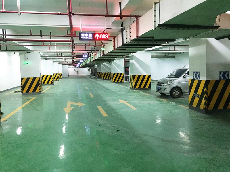 杭州某醫院反向尋車(chē)視頻車(chē)位引導系統